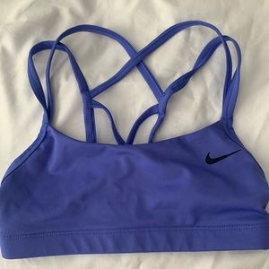 Blue Nike Sports Bra